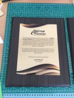 Placa de Reconocimiento H2 1/2